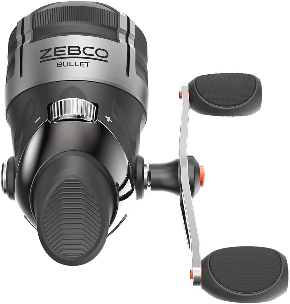 Zebco Bullet Spincast Fishing Reel, 