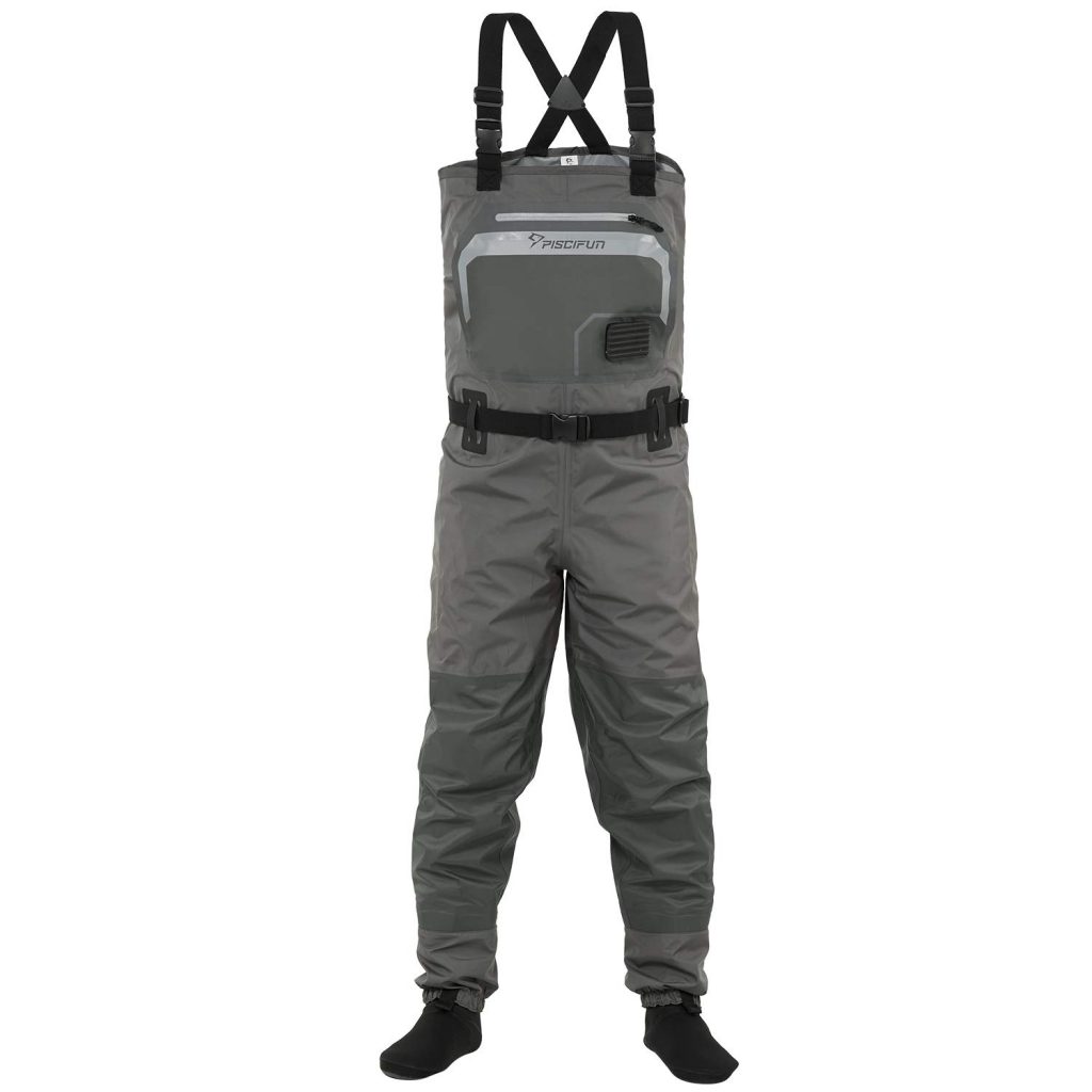 Piscifun Breathable Fishing Chest Waders
