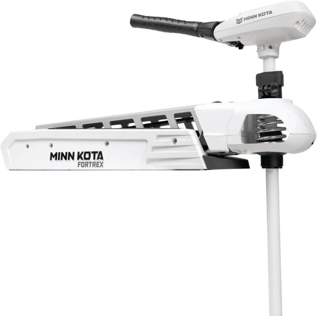 Minn Kota Riptide Fortrex Bow-Mount Electric Trolling Motor – 80 Lb. Thrust, 52 In. Shaft, Saltwater