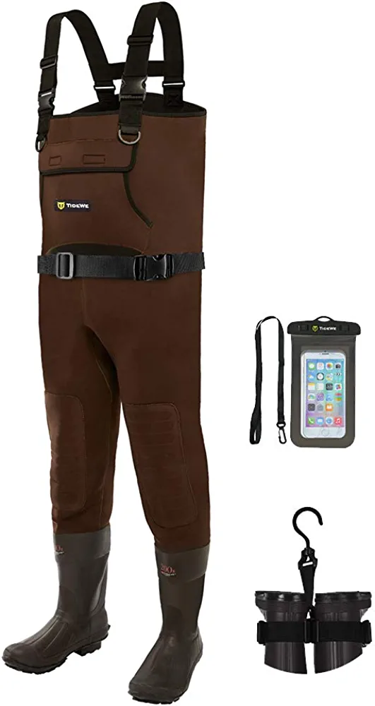 TIDEWE Waterproof Fishing & Hunting Neoprene Chest Waders