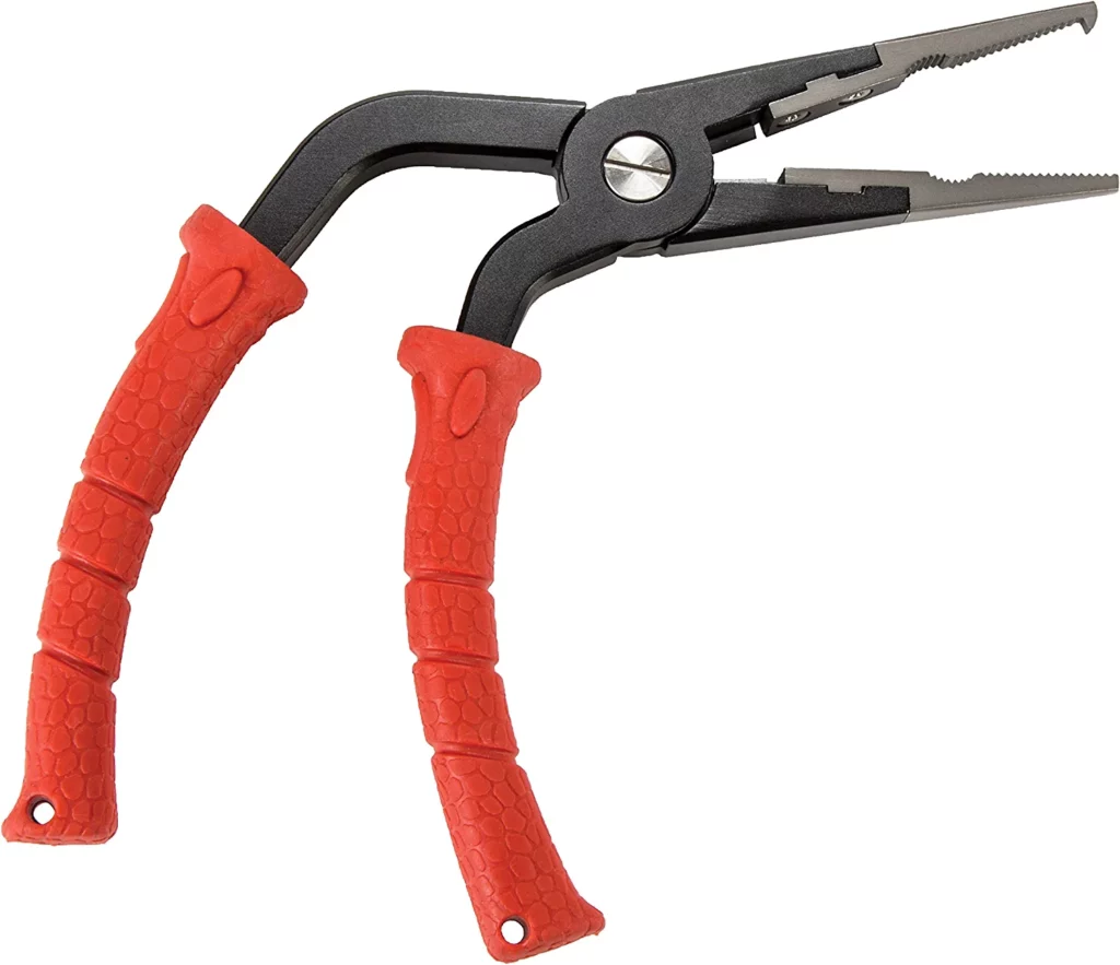 BUBBA Pistol Grip Split Ring Fishing Pliers