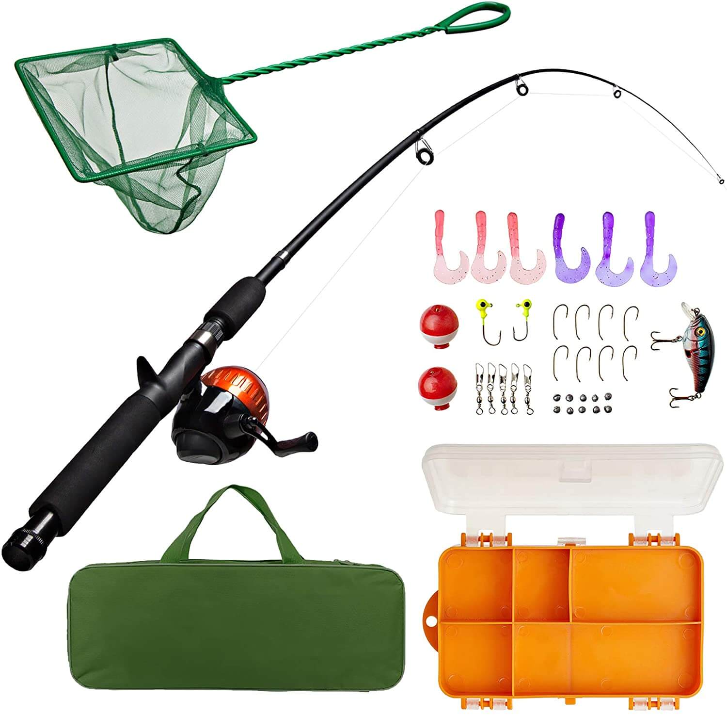 Introduce The Next Generation To Fishing The Best Fishing Pole For   Lanaak Kids Fishing Pole 