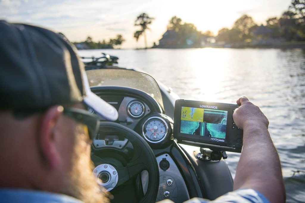 Lowrance HOOK Reveal 5", 7" and 9" Fish Finders with Transducers