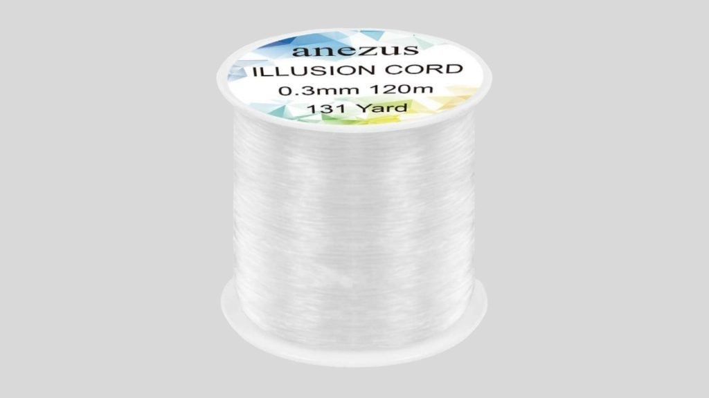 Anezus Fishing Wire for Hanging, Clear Fishing Line Invisible String Strong Monofilament Line for Hanging Decorations and Crafts